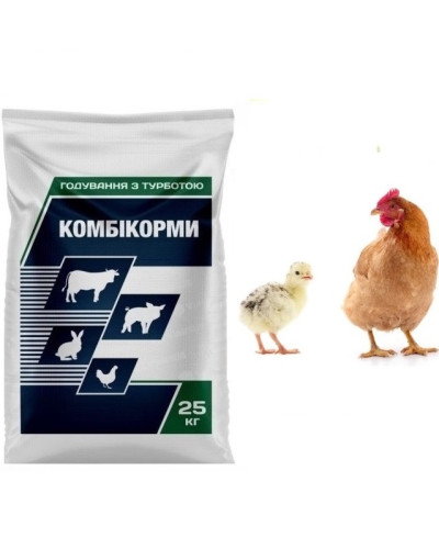 Концентрат БМВД 35% Стартер Концентрат для вирощування птиці ЕКО (0-130д) (25кг) Агромікс АМ38