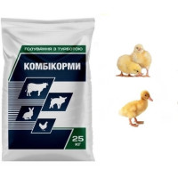 Гровер для курчат, каченят, гусят Готовий комбікорм від 5-ти тижнів (25кг) АМ54