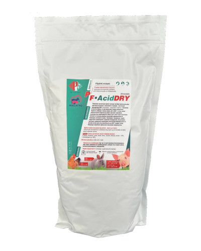 PF-Acid Dry Підкислювач Суміш органічних кислот для тваринництва та птахівництва 1012 (2кг)