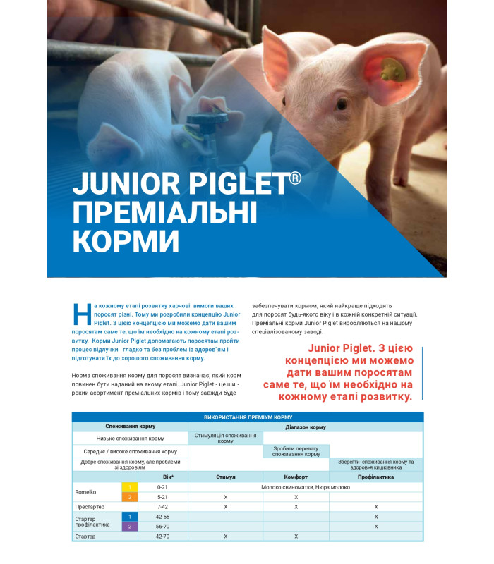 Предстартер для поросят з 7-го дня життя 35% (25 кг) Коудайс Україна 3000.350 Стимул